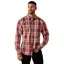Ariat Mens Retro Long Sleeve Shirt - Hawthorne/Red