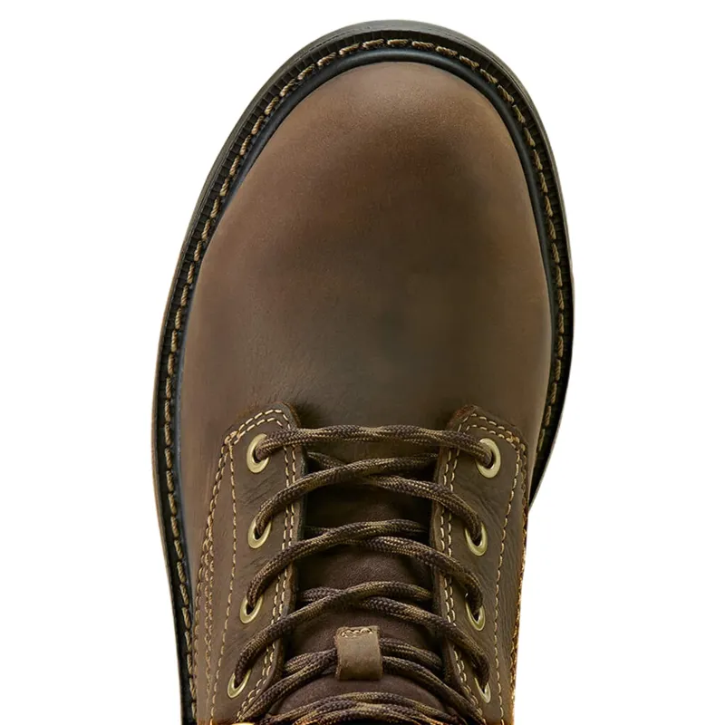 Ariat Riveter H2O Womens  Waterproof Composite Toe Work Boots - Dark Brown-5