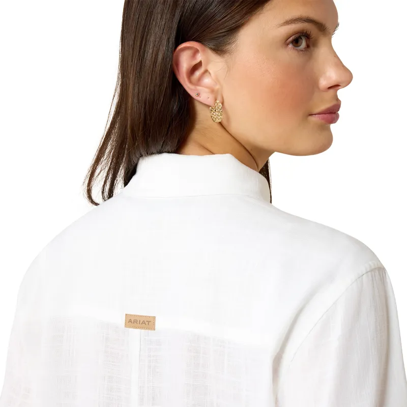 Ariat Country Rudford Womens Shirt - White-3