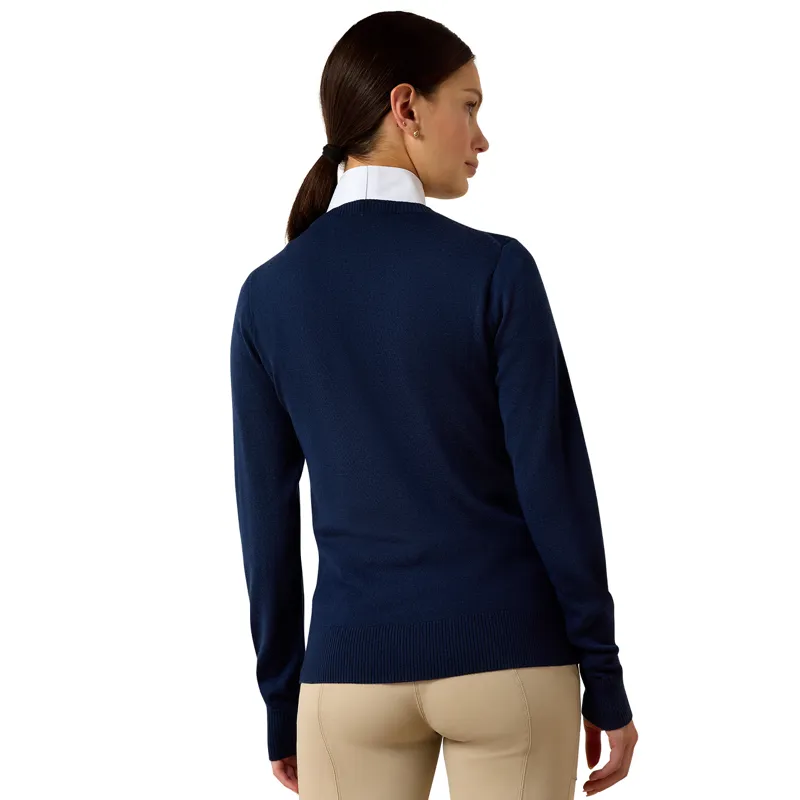 Ariat Saluut Womens Sweater - Navy-1