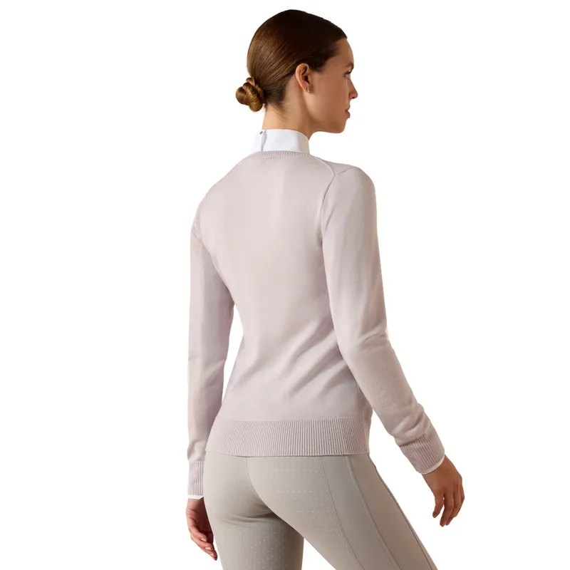 Ariat Saluut Womens Sweater - Thunder Grey-1