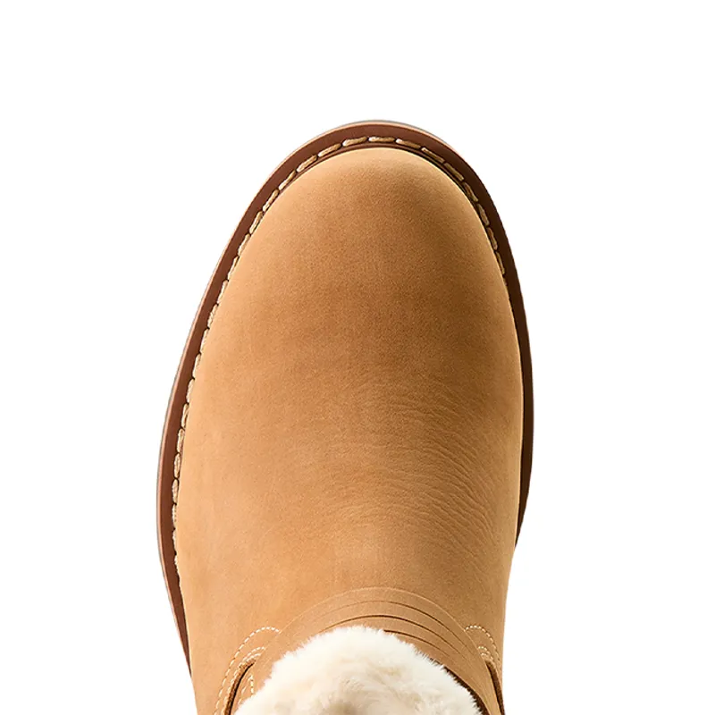 Ariat Savannah Sherpa Ladies Short Waterproof Boots - Carmel Tan-6