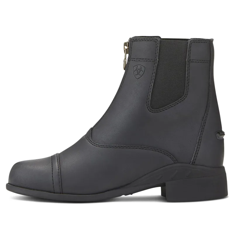 Ariat Scout Zip Junior Jodhpur Boots - Black-2