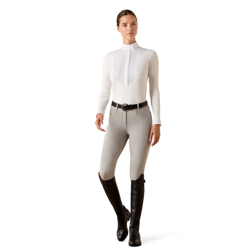 Ariat SolVeil Womens Show Shirt - White-2
