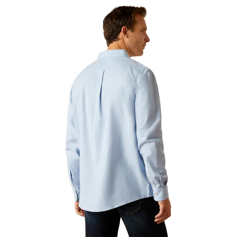 Ariat Country Simmental Mens Shirt - Chambray Blue-3