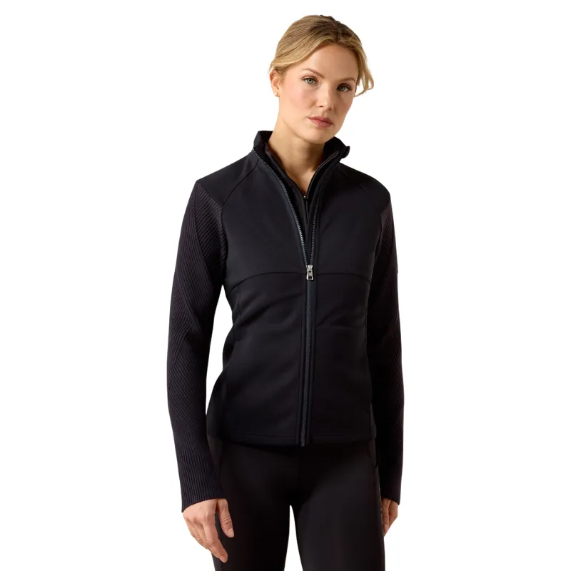 Ariat Skadi Womens Full Zip Sweatshirt - Show Navy