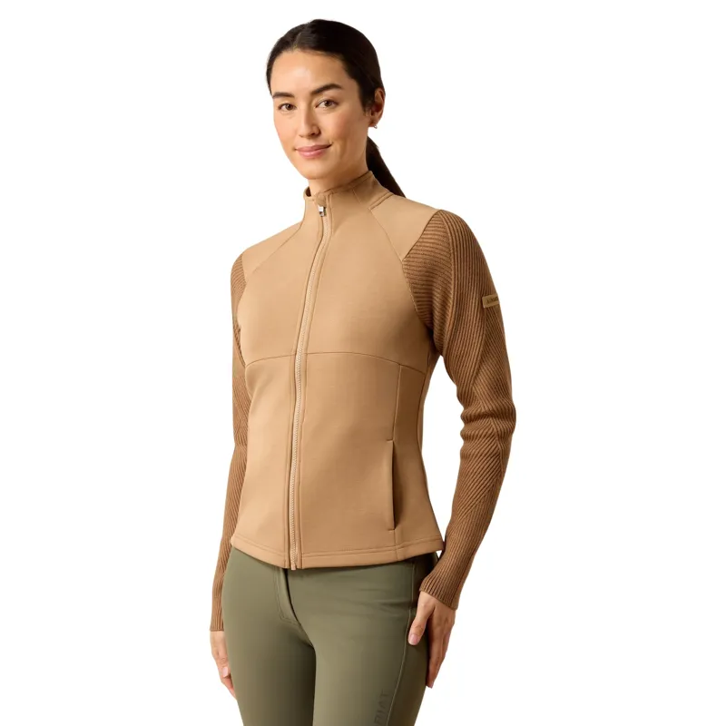 Ariat Skadi Womens Full Zip Sweatshirt - Tiger's Eye