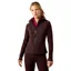 Ariat Skadi Womens Full Zip Sweatshirt - Chocolate Plum
