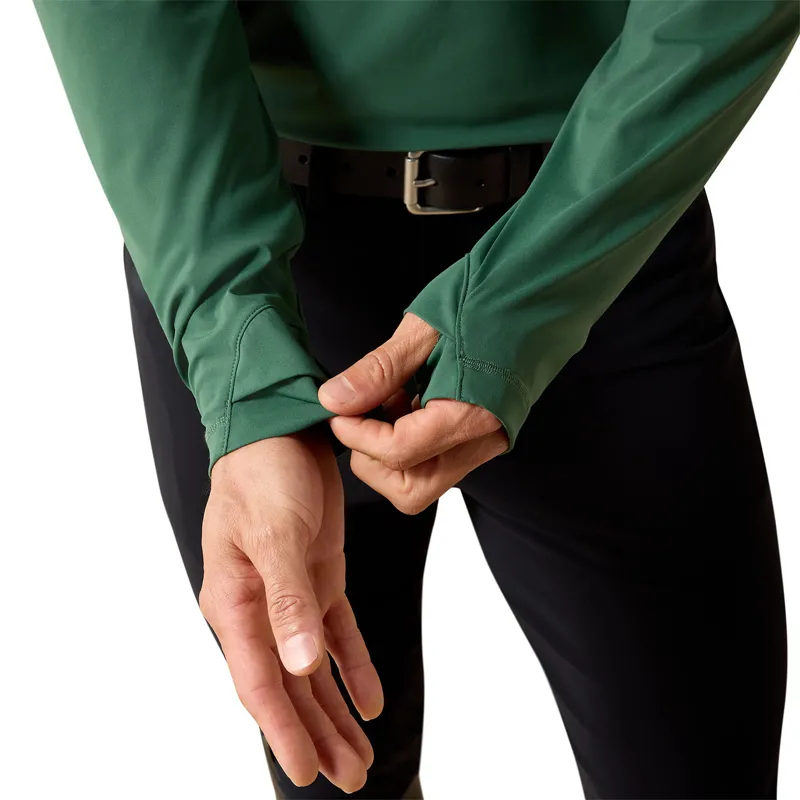 Ariat SolVeil Mens 1/4 Zip Base Layer - Monstera-3