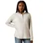 Ariat Breeze Logo 1/2 Zip Womens Sweatshirt - Quiet Grey