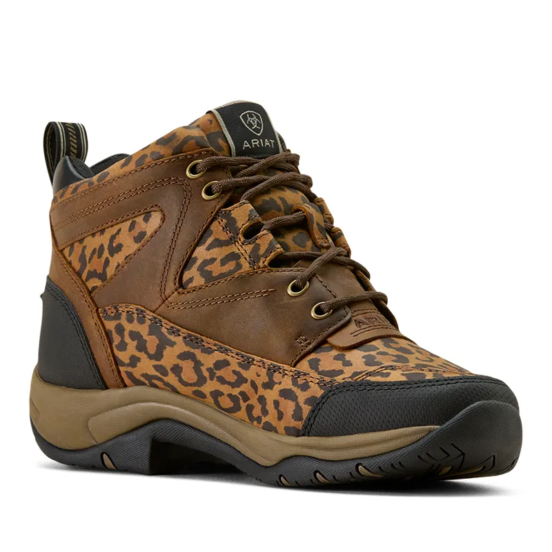 Ariat Terrain Waterproof Womens Boots - Washed Leopard-5