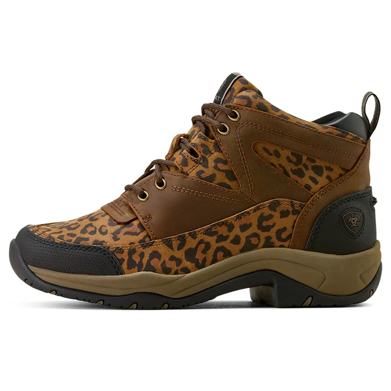 Ariat Terrain Waterproof Womens Boots - Washed Leopard-2