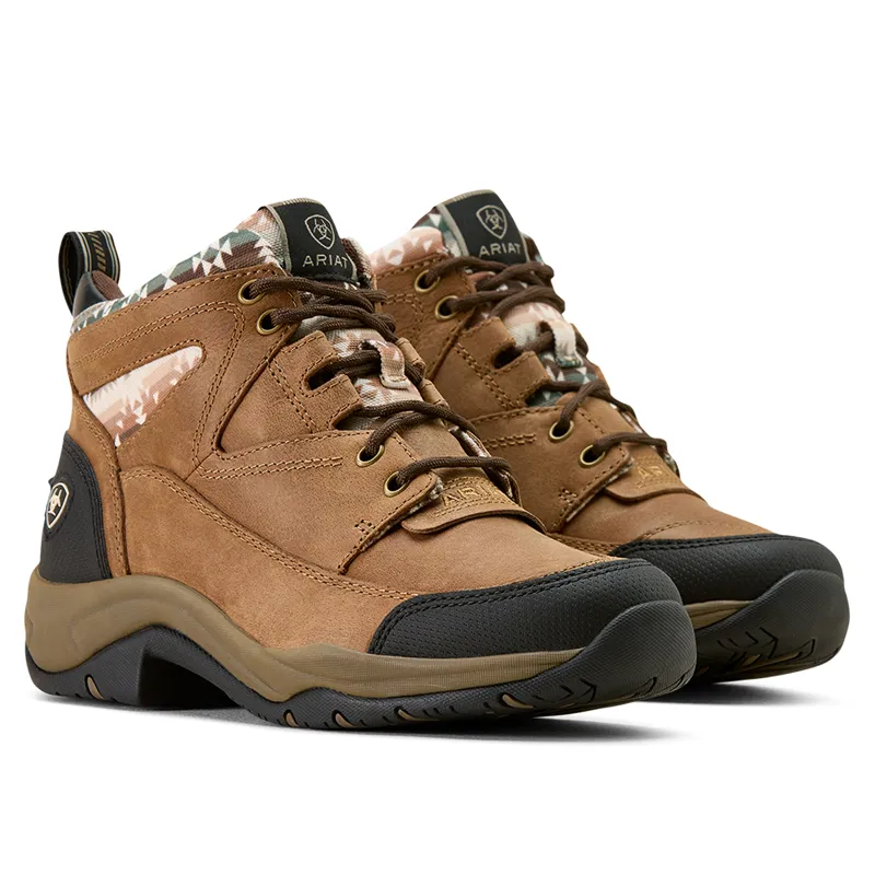 Ariat Terrain Waterproof Womens Boots - Dark Tan-1