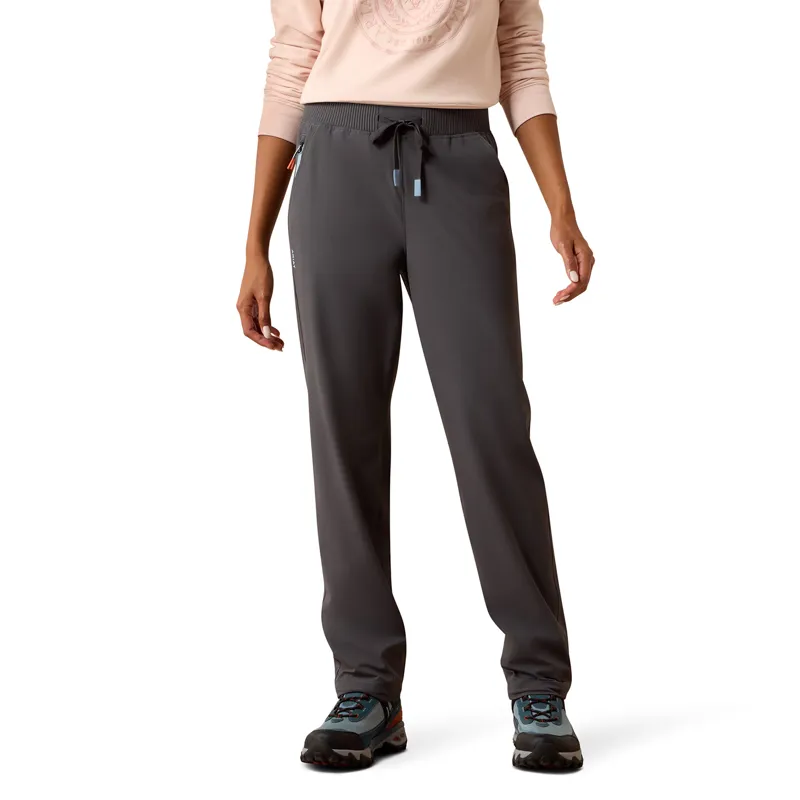 Ariat Traverse Womens Hiking Trousers - Charcoal-2