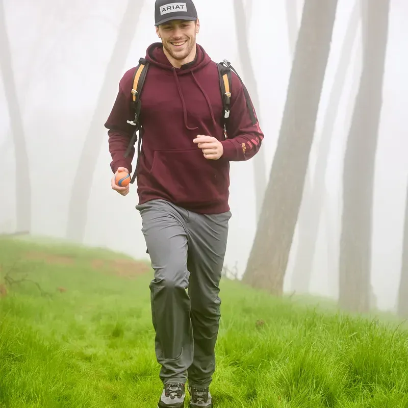 Ariat Traverse Mens Hiking Trousers - Charcoal-10