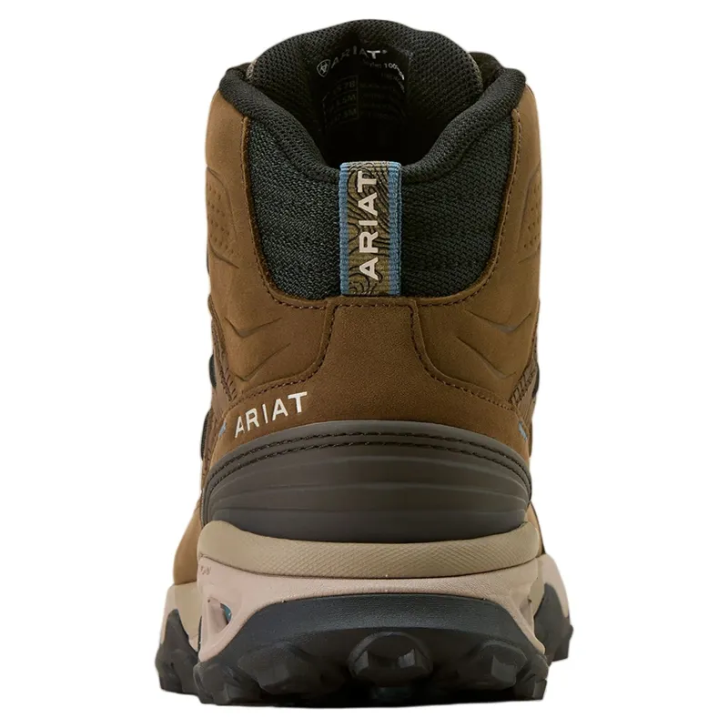 Ariat Traverse Mid Height Womens Waterproof Hiking Boots - Brown Bark-6