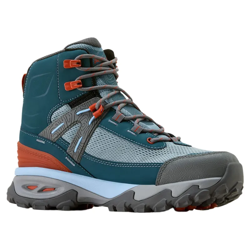 Ariat Traverse Mid Height Womens Waterproof Hiking Boots - Blue Depths-3