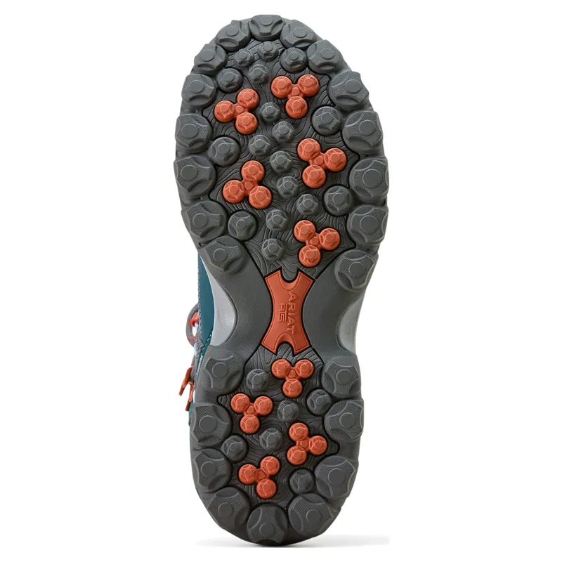 Ariat Traverse Mid Height Womens Waterproof Hiking Boots - Blue Depths-7