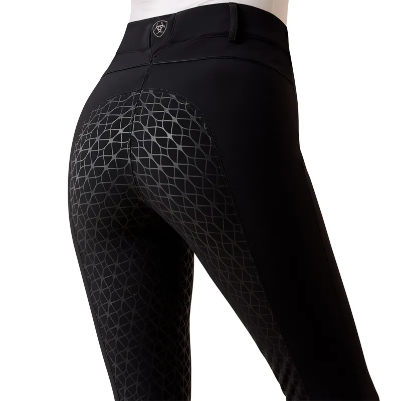Ariat Tri Factor Allure Womens Full Grip Breeches - Black-2