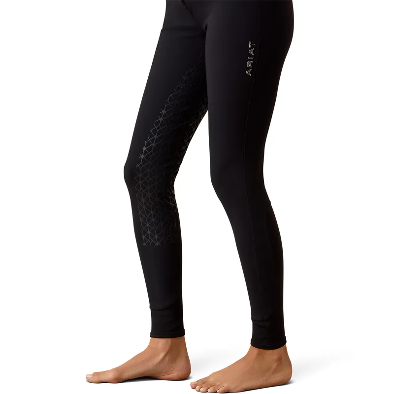 Ariat Tri Factor Allure Womens Full Grip Breeches - Black-3