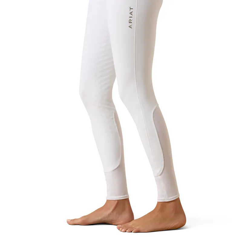 Ariat Tri Factor Allure Full Grip Womens Competition Breeches - White-5