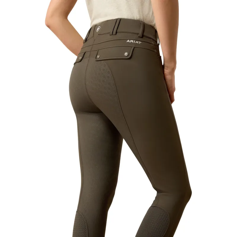 Ariat Tri Factor Frost 2.0 Full Grip Womens Winter Breeches - Earth-2