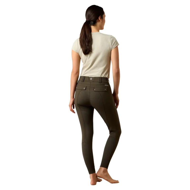 Ariat Tri Factor Frost 2.0 Full Grip Womens Winter Breeches - Earth-1