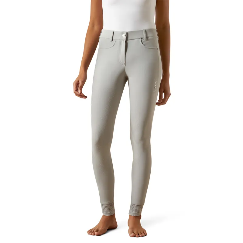 Ariat Tri Factor Womens NT Full Grip Competition Breeches - Show Grey