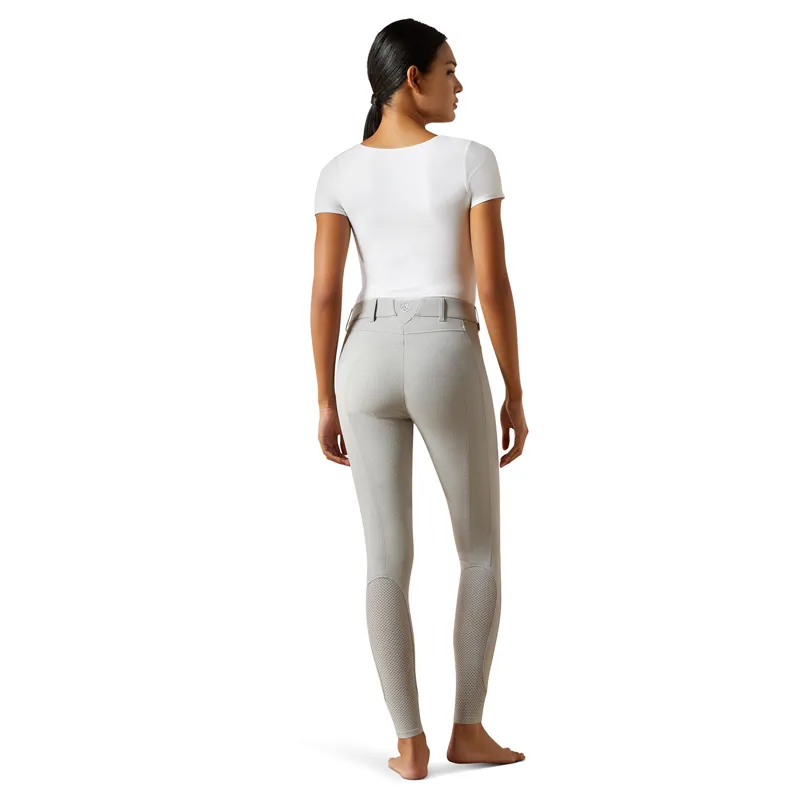 Ariat Tri Factor Womens NT Full Grip Competition Breeches - Show Grey-3