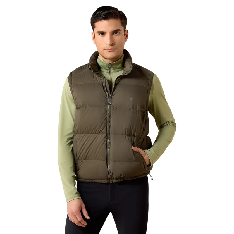 Ariat UltraPuff Mens Insulated Down Gilet - Earth