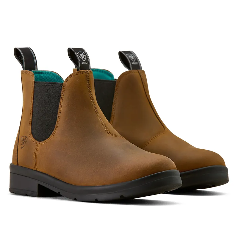 Ariat Whitby Junior Chelsea Boots - Chocolate-1
