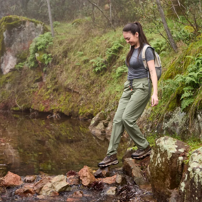 Ariat Traverse Womens Hiking Trousers - Deep Lichen Green-6