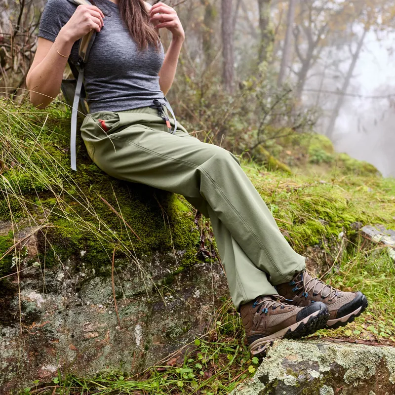 Ariat Traverse Womens Hiking Trousers - Deep Lichen Green-7