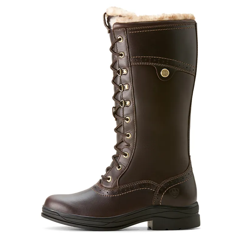 Ariat Wythburn II Sherpa Waterproof Womens Country Boots - Dark Mocha-5