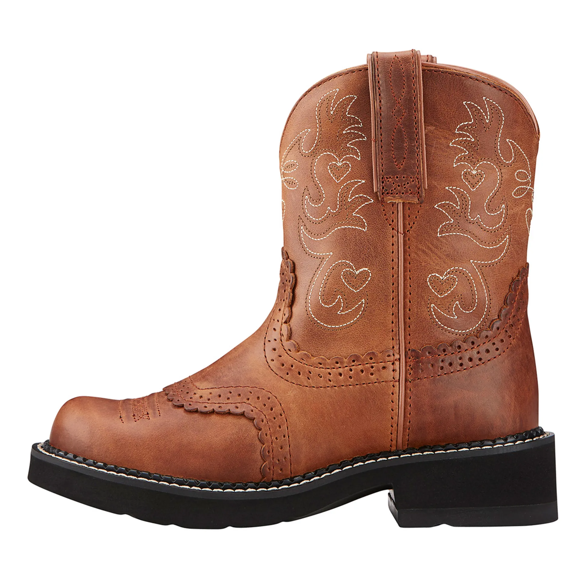 Ariat Fatbaby Saddle Ladies Western Boots Russet Rebel