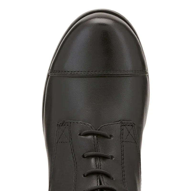 Ariat Heritage Contour Field Zip Junior Tall Riding Boots - Black-4