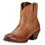 Ariat Darlin Ladies Short Western Boots - Burnt Sugar