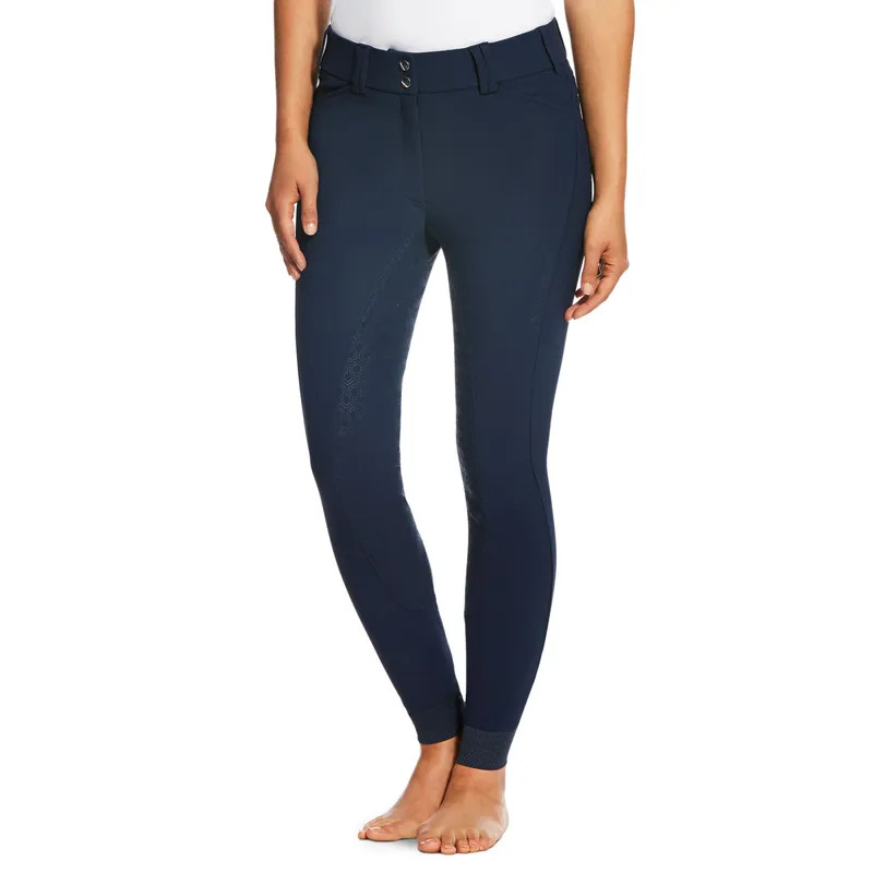 Ariat Tri Factor Grip Full Seat Ladies Breeches - Navy