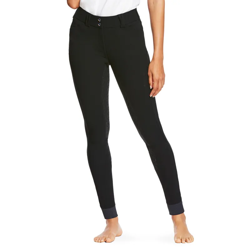 Ariat Tri Factor Grip Full Seat Ladies Breeches - Black