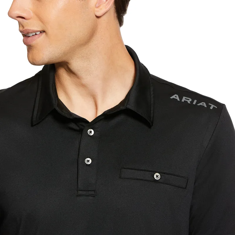 Ariat Norco Mens Polo Shirt - Black-2