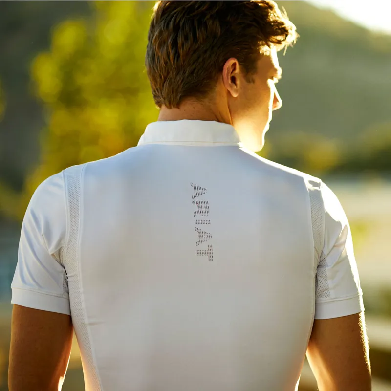 Ariat TEK Mens Show Shirt - White-3