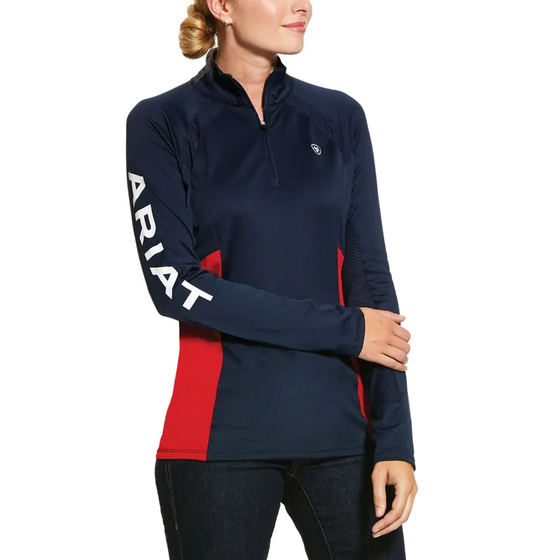 Ariat Team Sunstopper 2.0 Ladies Baselayer - Navy