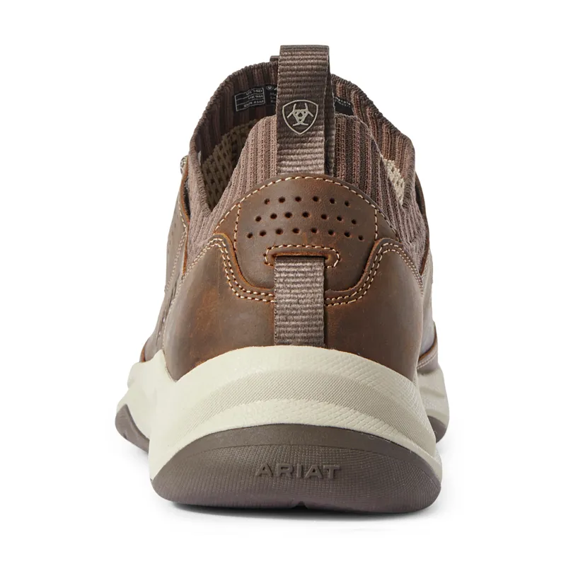 Ariat Country Mile Mens Western Trainers - Distressed Tan-1