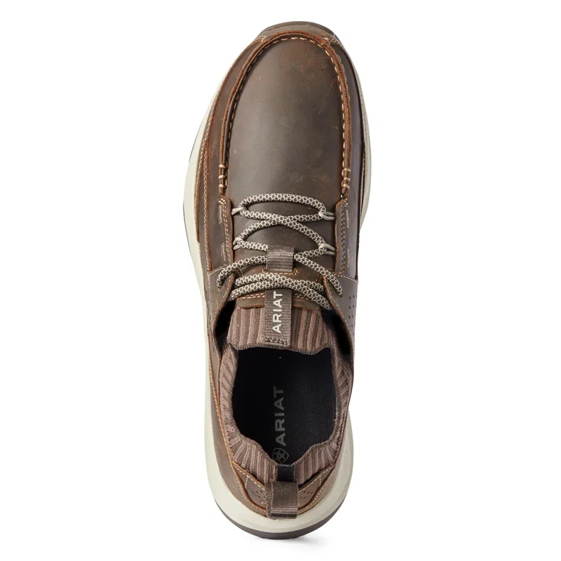 Ariat Country Mile Mens Western Trainers - Distressed Tan-4
