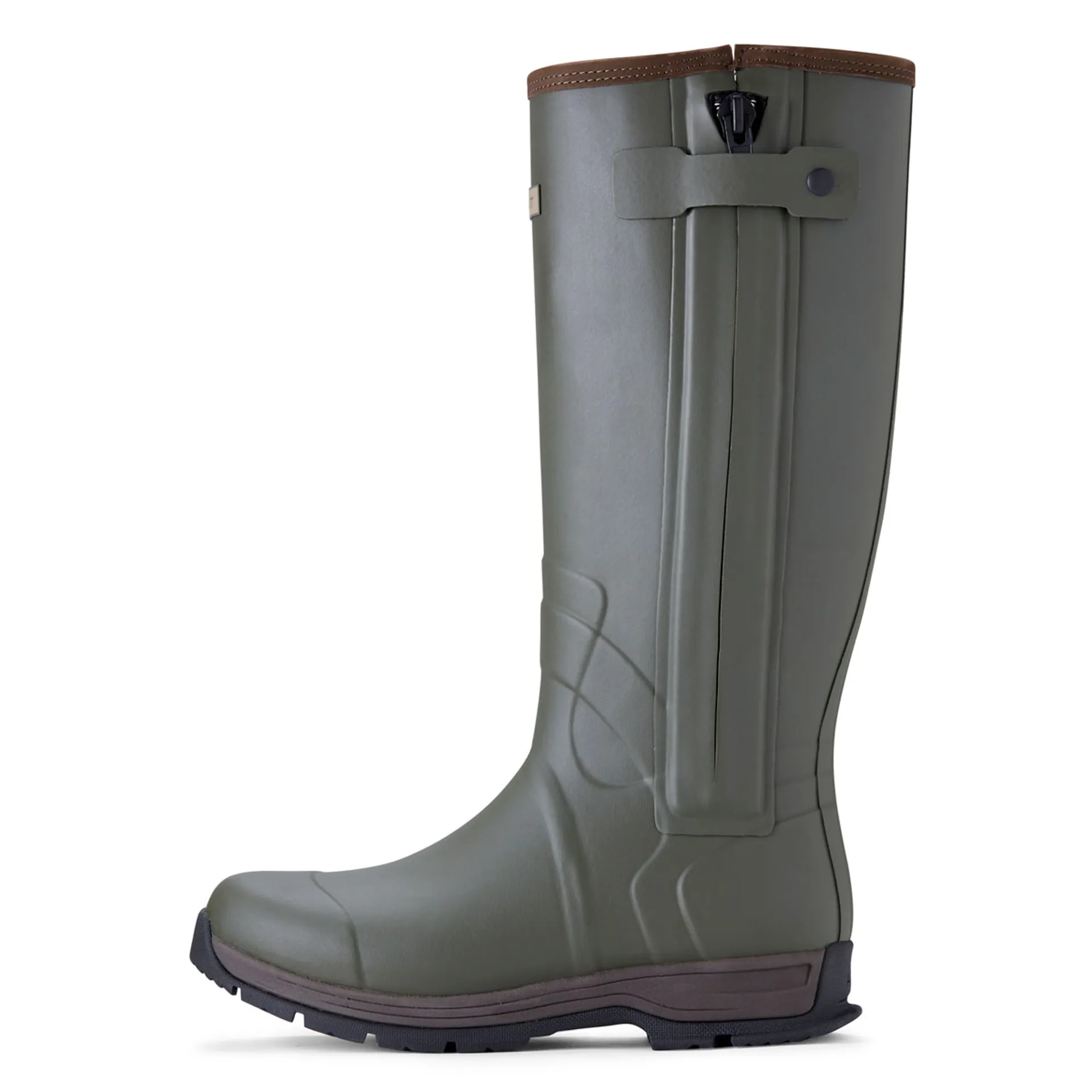 Rubber Boots Ariat Wellies Mens Ariat Burford Insulated Zip Rubber