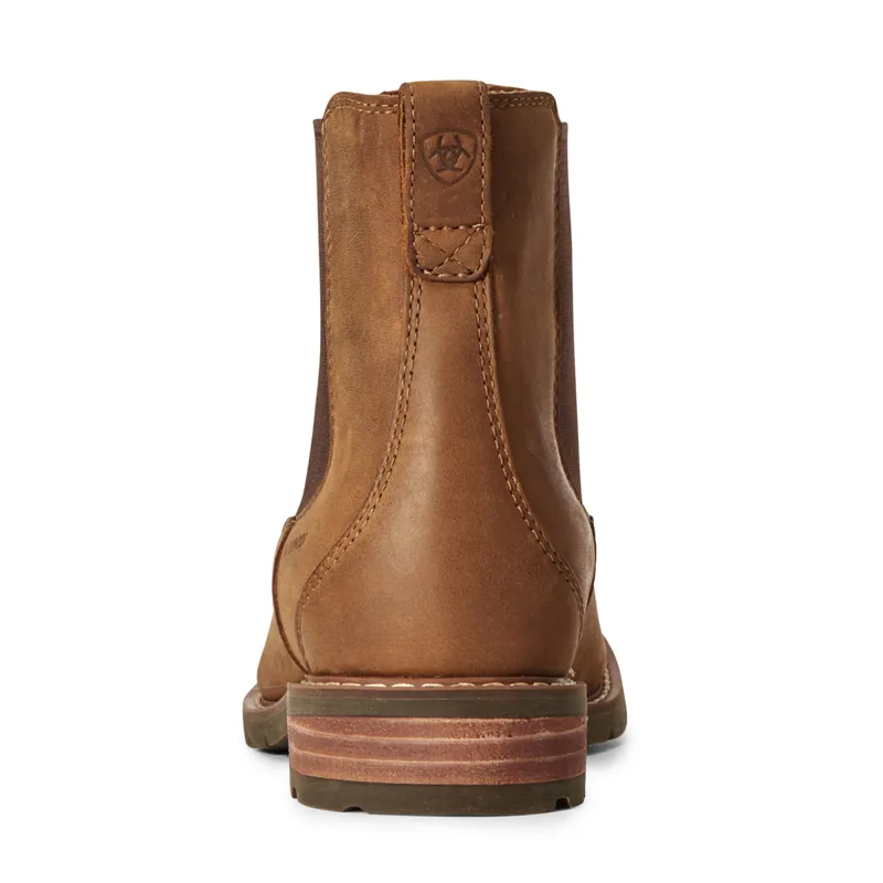 Ariat Wexford Waterproof Womens Chelsea Boots - Weathered Brown-1