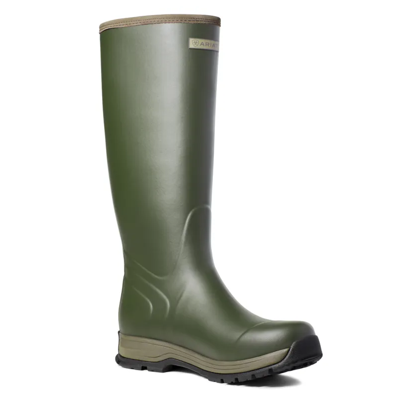 Ariat Burford Mens Wellies - Olive Night-2