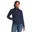 Ariat Team Logo Full Zip Ladies Sweatshirt - Team Navy
