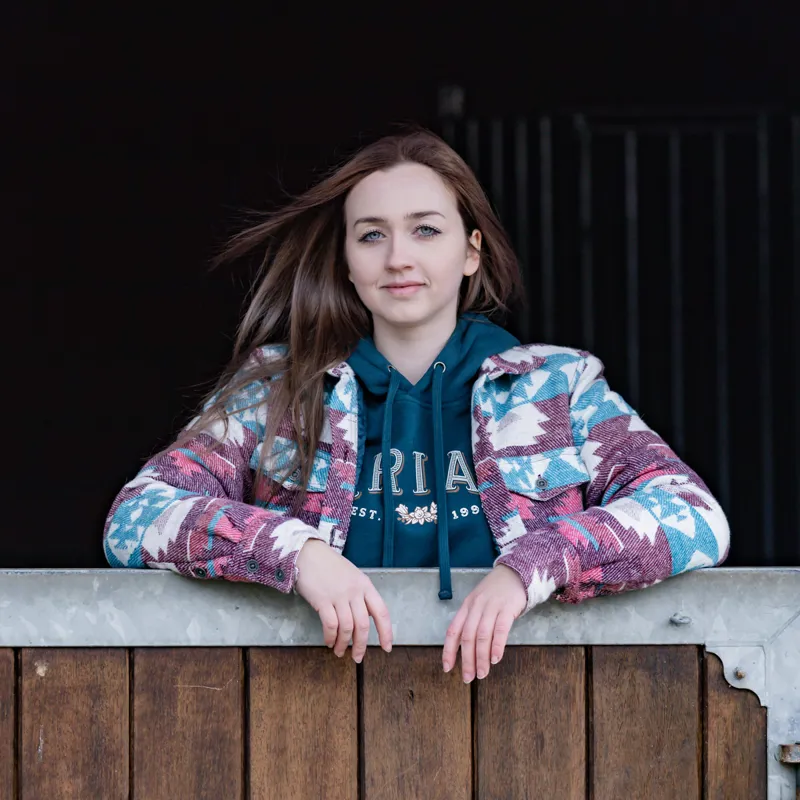 Ariat R.E.A.L. Shacket Ladies Shirt Jacket - Baja Jacquard-3