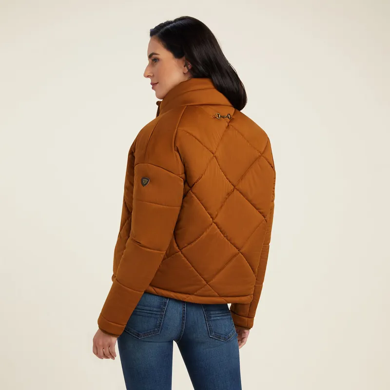 Ariat Country Adena Ladies Insulated Jacket - Chestnut-1